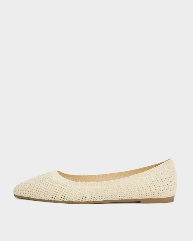 Балетки из дышащего текстиля