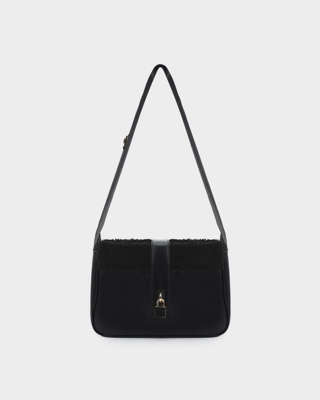 Сумка с декоративным замочком