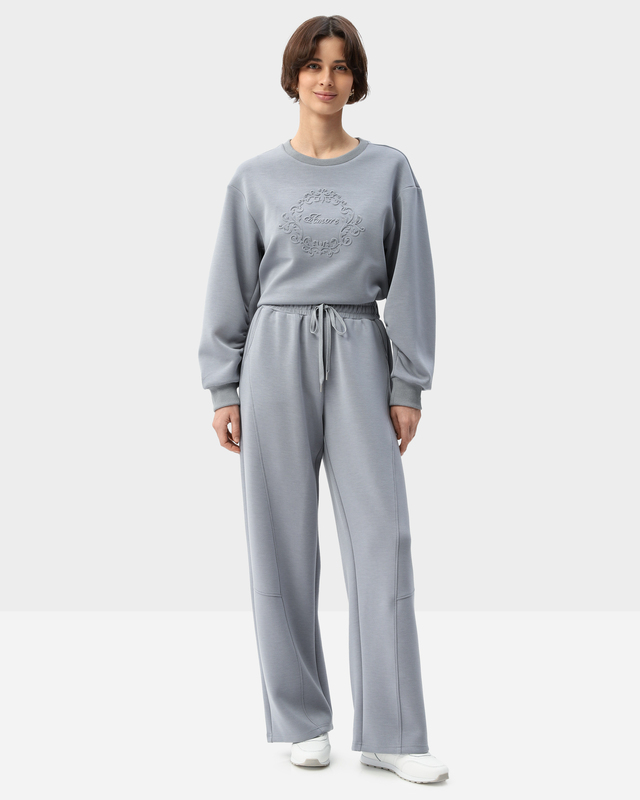 Брюки из скубы с модалом в составе