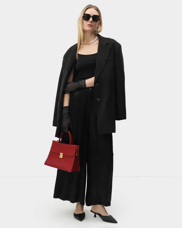 Брюки палаццо из 100% вискозы