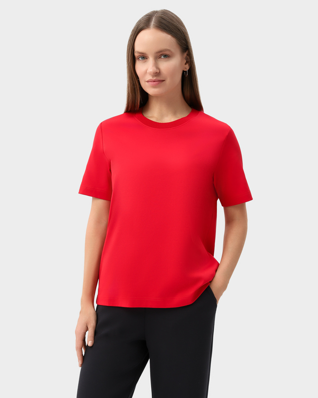 Футболка из мерсеризованного хлопка