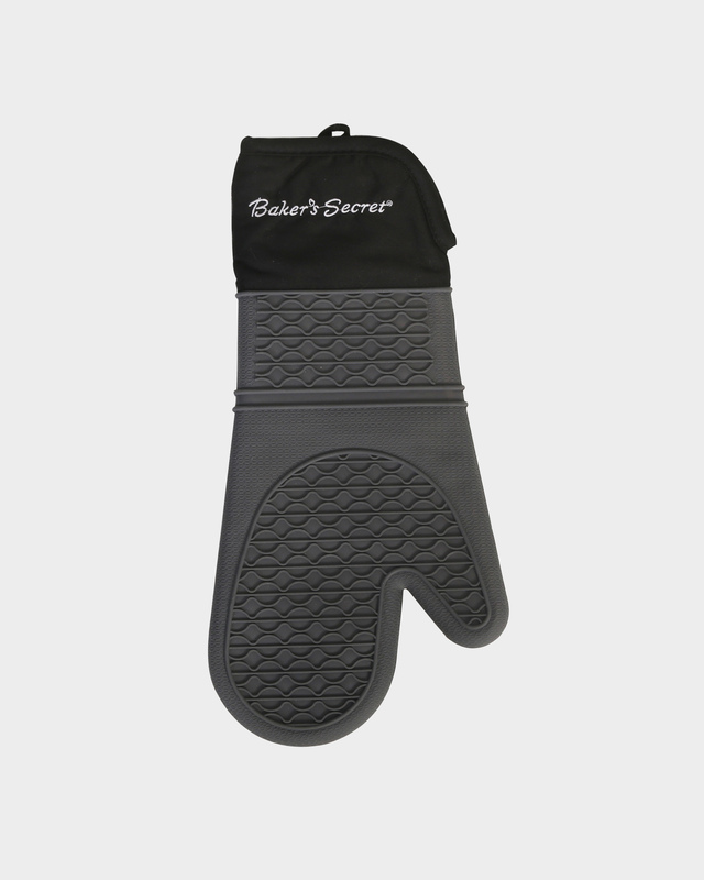 Удлиненная силиконовая прихватка-варежка, 38,5 см