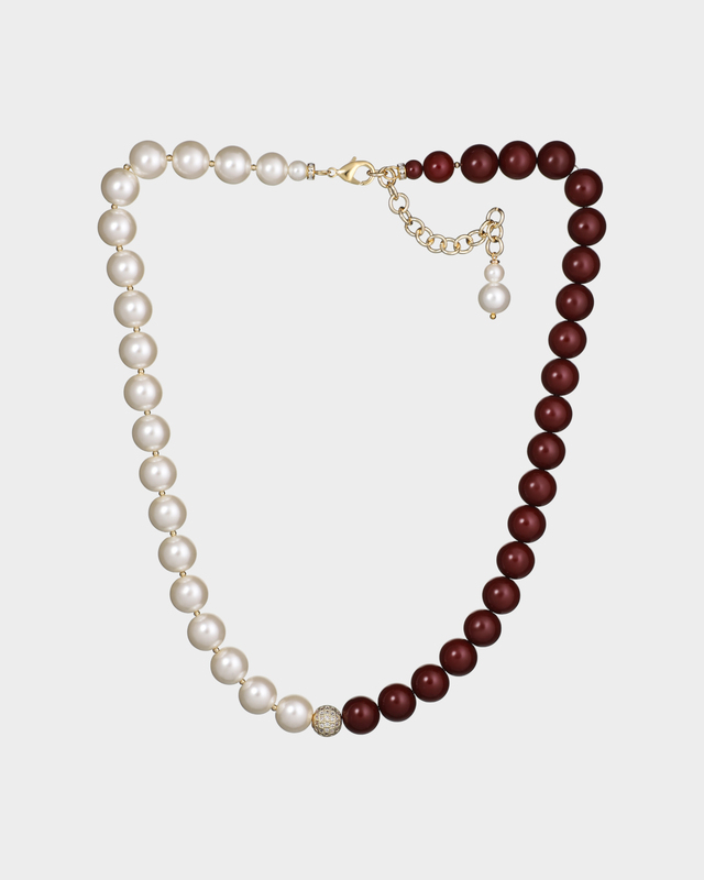 Колье с испанским жемчугом Майорка