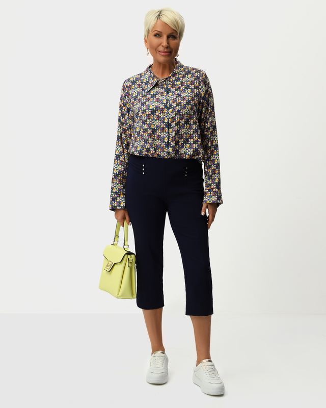 Бриджи с вертикальной отстрочкой