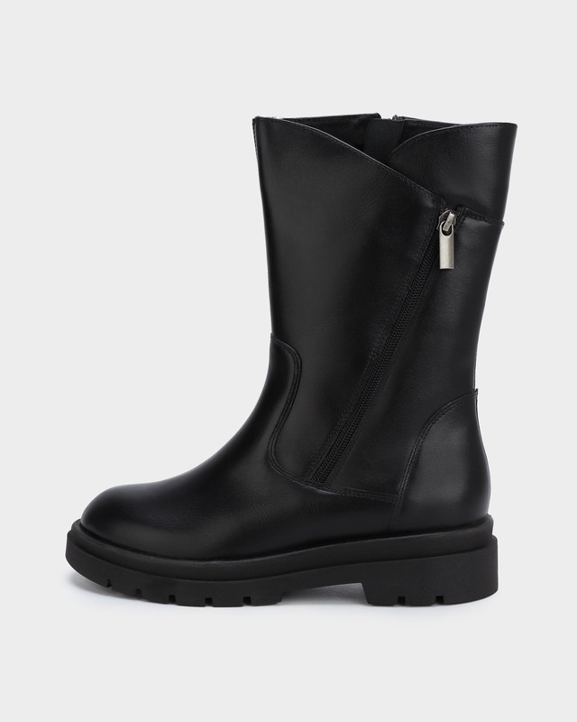 Полусапоги, утепленные натуральной шерстью