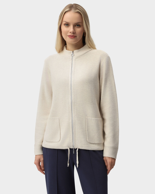 Кардиган с хлопком в составе