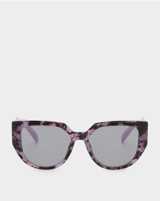 Солнцезащитные очки с абстрактным принтом