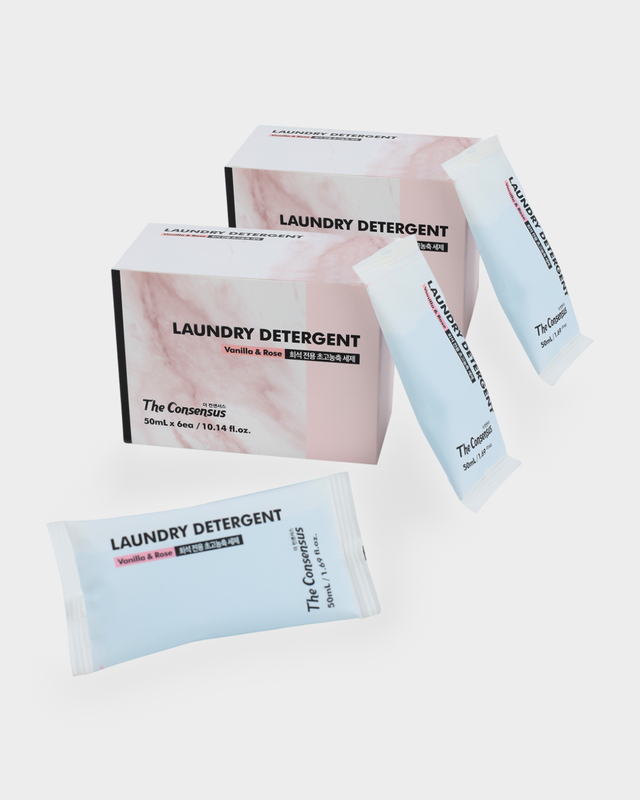 Набор ультраконцентрированных средств для стирки &laquo;Ваниль и Роза&raquo;, 12 саше