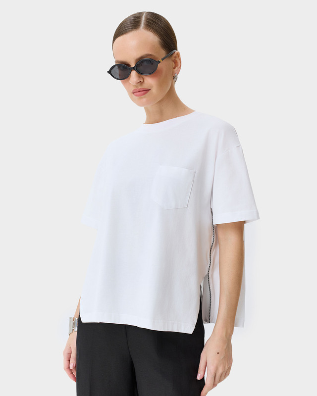 Футболка из мерсеризованного хлопка