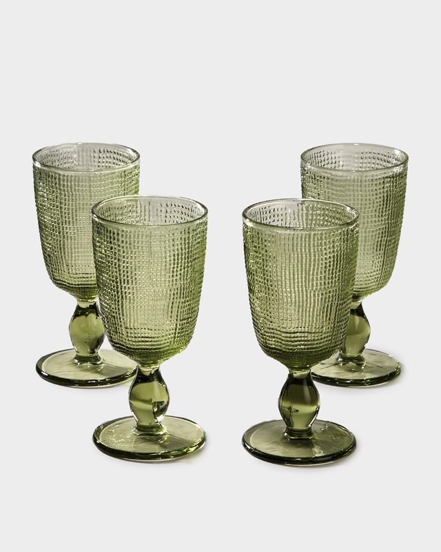 Набор из четырех стеклянных бокалов Tempo, 280 мл