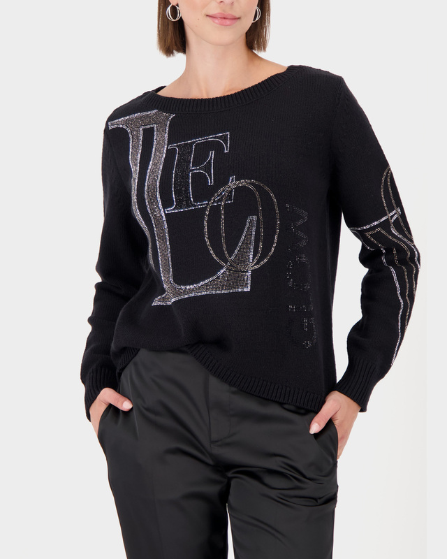 Пуловер с хлопком в составе