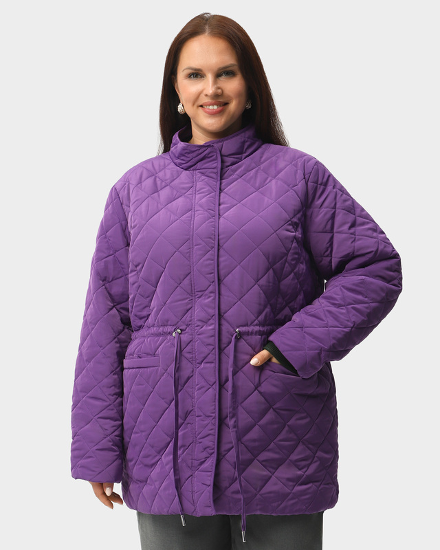 Стеганая куртка с водонепроницаемым покрытием