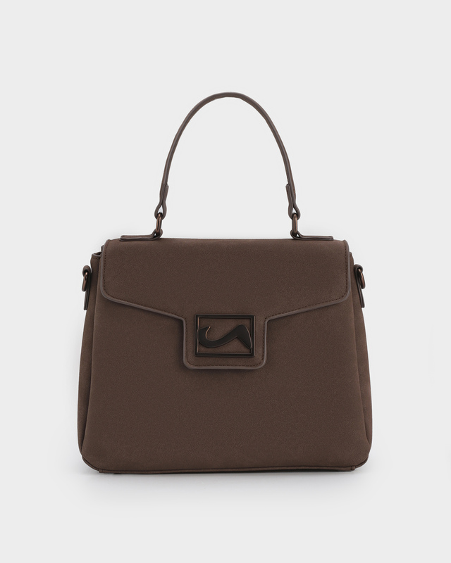 Трапециевидная сумка со съемным плечевым ремнем