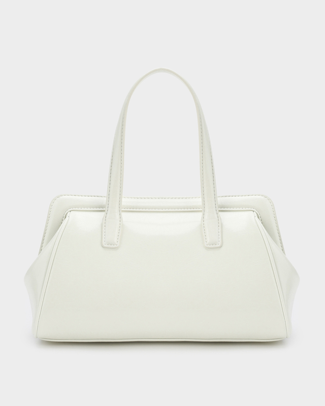 Сумка из натуральной кожи с фактурой кракле