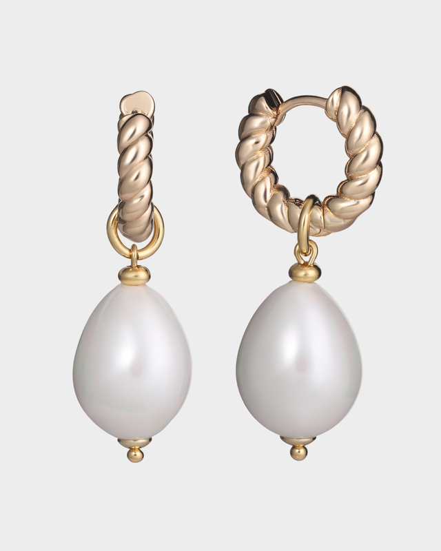 Серьги-трансформеры с испанским жемчугом Майорка