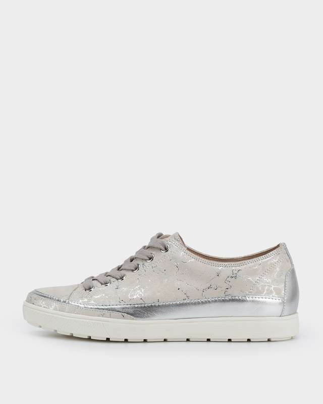 Кеды из натуральной кожи и замши со стелькой Airmotion