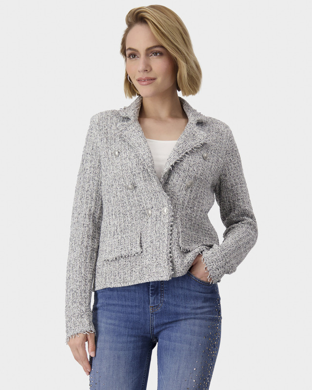 Твидовый жакет с люрексовой нитью