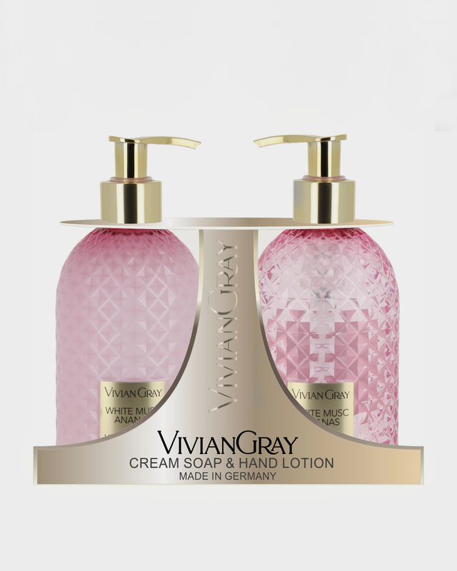 Набор White Musc Ananas жидкое мыло для рук и крем для рук 2х300 мл 3799₽