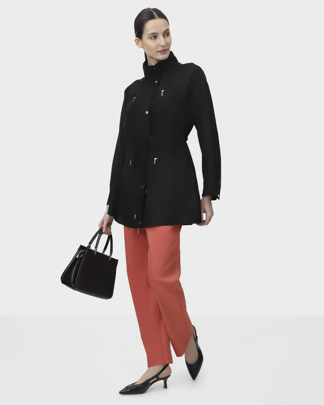 Яркие брюки из смесового бамбука