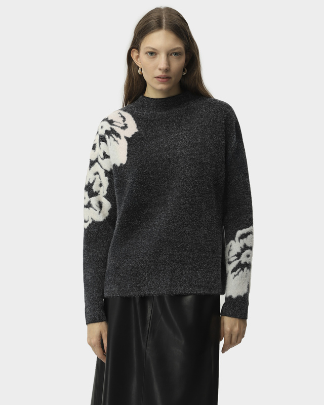 Пуловер с вискозой в составе