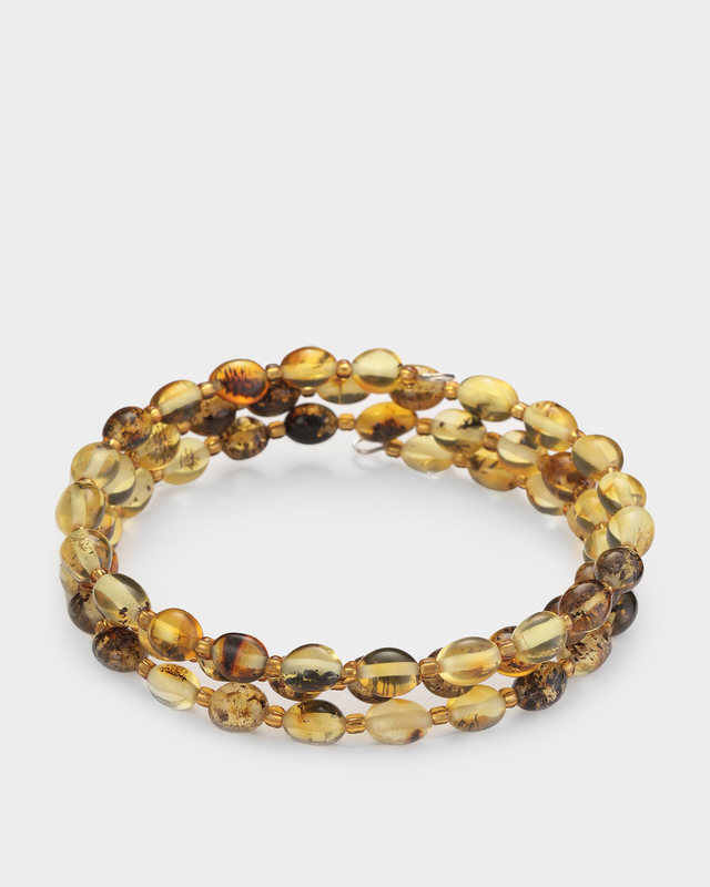 Браслет из натурального янтаря