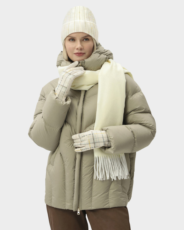 Комплект: шапка, палантин, перчатки