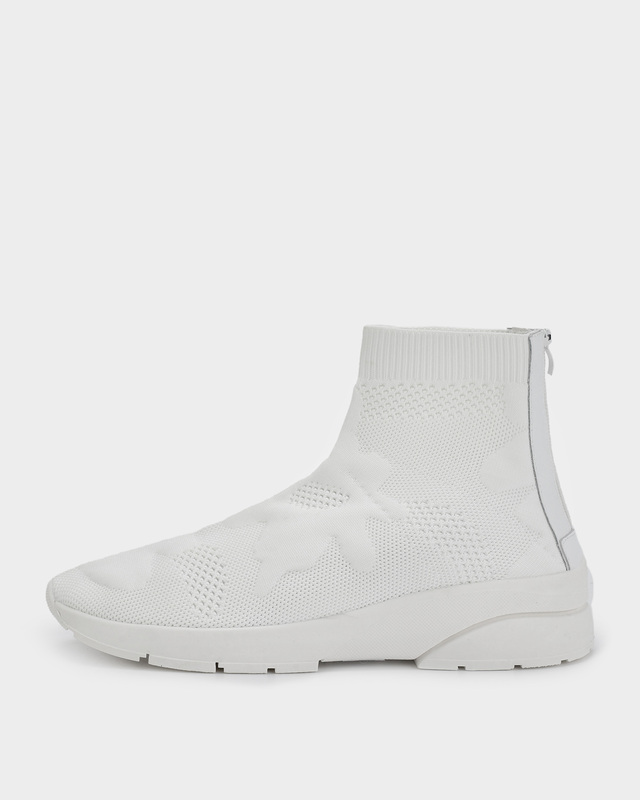 Высокие слипоны из эластичного текстиля с молнией сзади