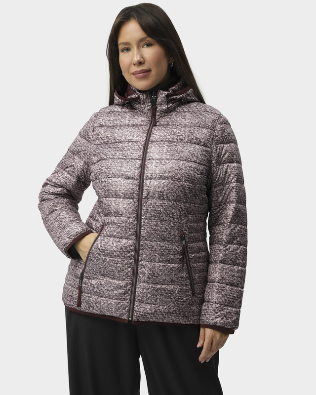 Двухсторонняя куртка со съемным капюшоном