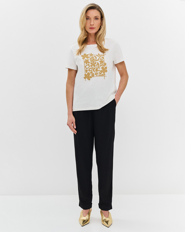 Джоггеры из легкого вискозного шелка