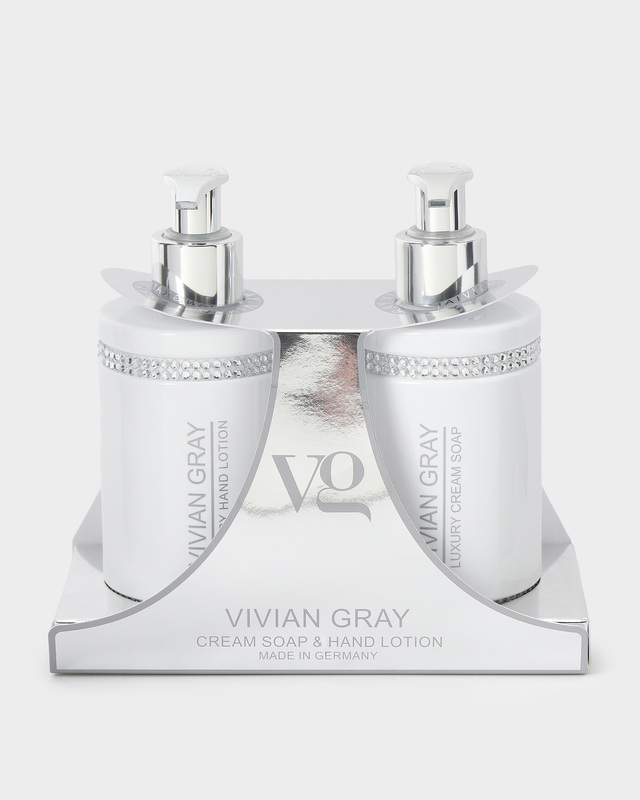 Набор White Crystals (Белые Кристаллы): жидкое мыло и крем д/рук, 2х250 мл