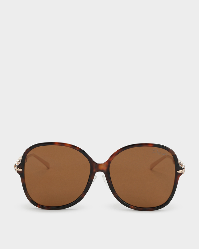 Крупные солнцезащитные очки в стиле семидесятых с поляризационными линзами