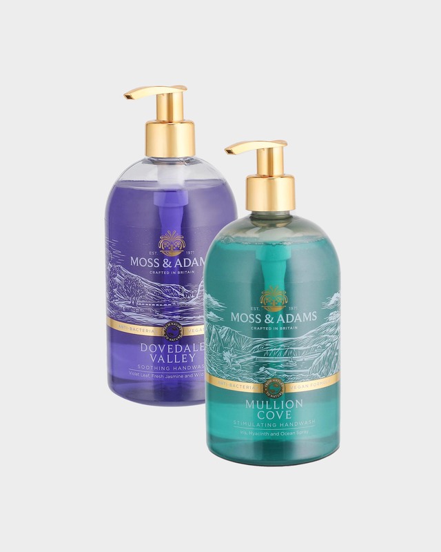 Набор антибактериального мыла для рук Moss & Adams в двух ароматах