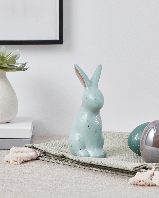 Фигурка &laquo;Кролик пасхальный&raquo;, керамика, бирюзовый