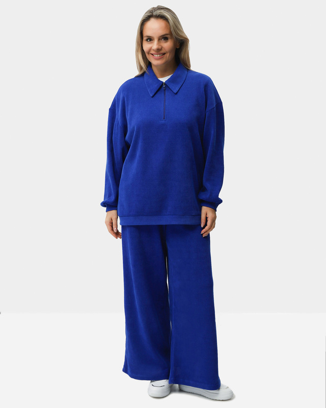 Трикотажный комплект из свитшота и брюк