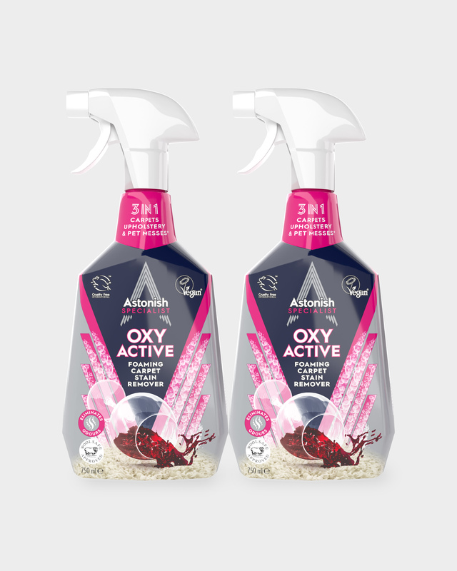 Набор из двух пенных очистителей для ковров, по 750 мл