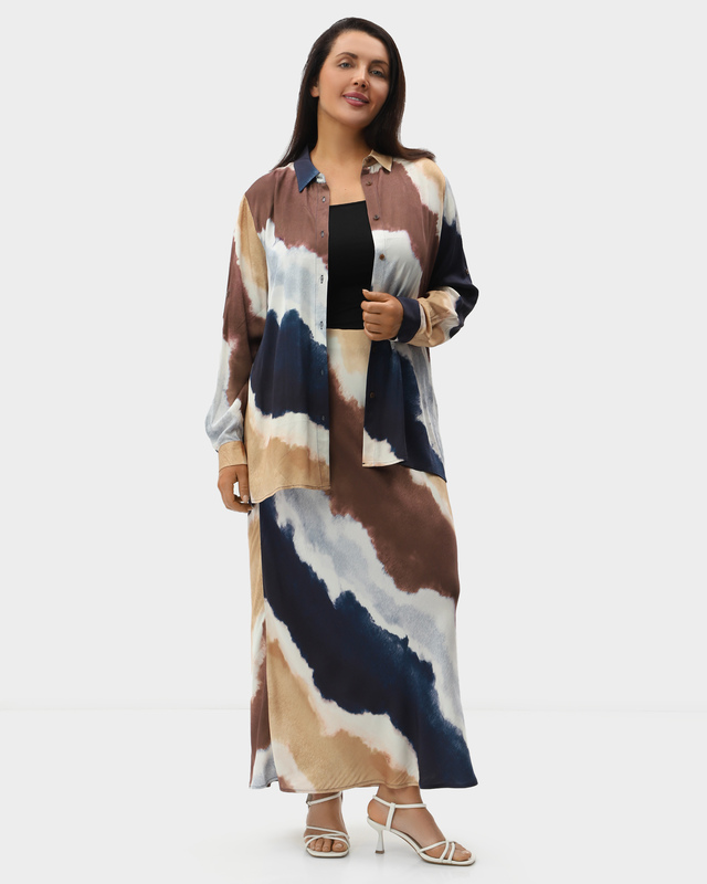 Юбка миди с косым кроем 5990₽