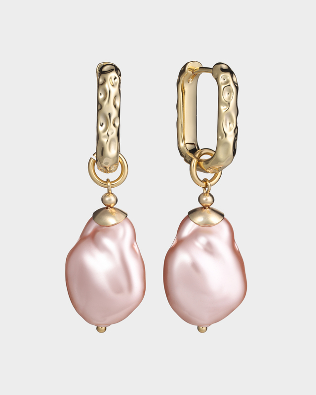 Серьги-трансформеры с испанским жемчугом Майорка