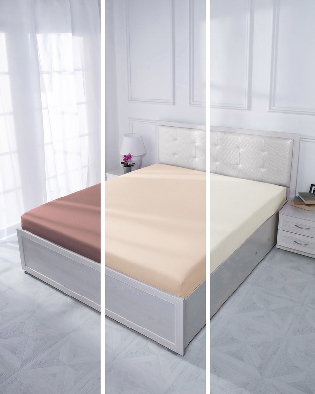 Простыня на резинке, 3 шт.