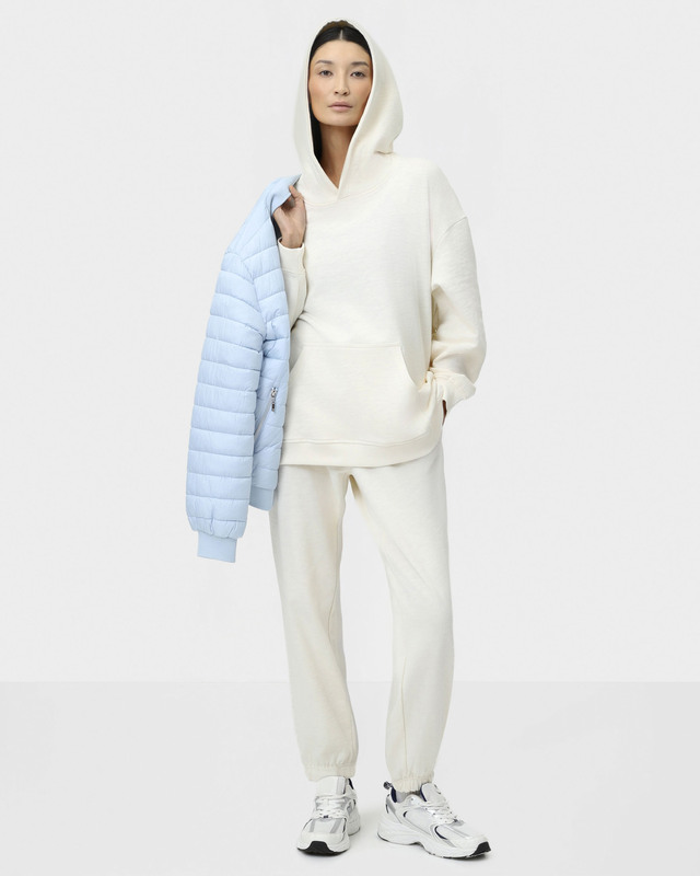 Брюки-джоггеры из хлопка с комфортным эластичным поясом