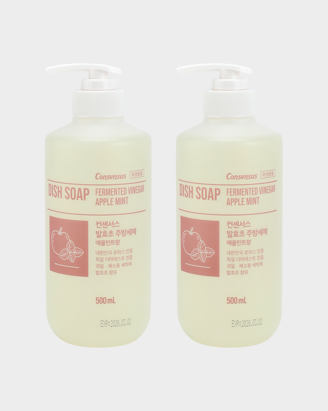 Средство для мытья посуды &laquo;Яблочная мята&raquo;, 2 шт.